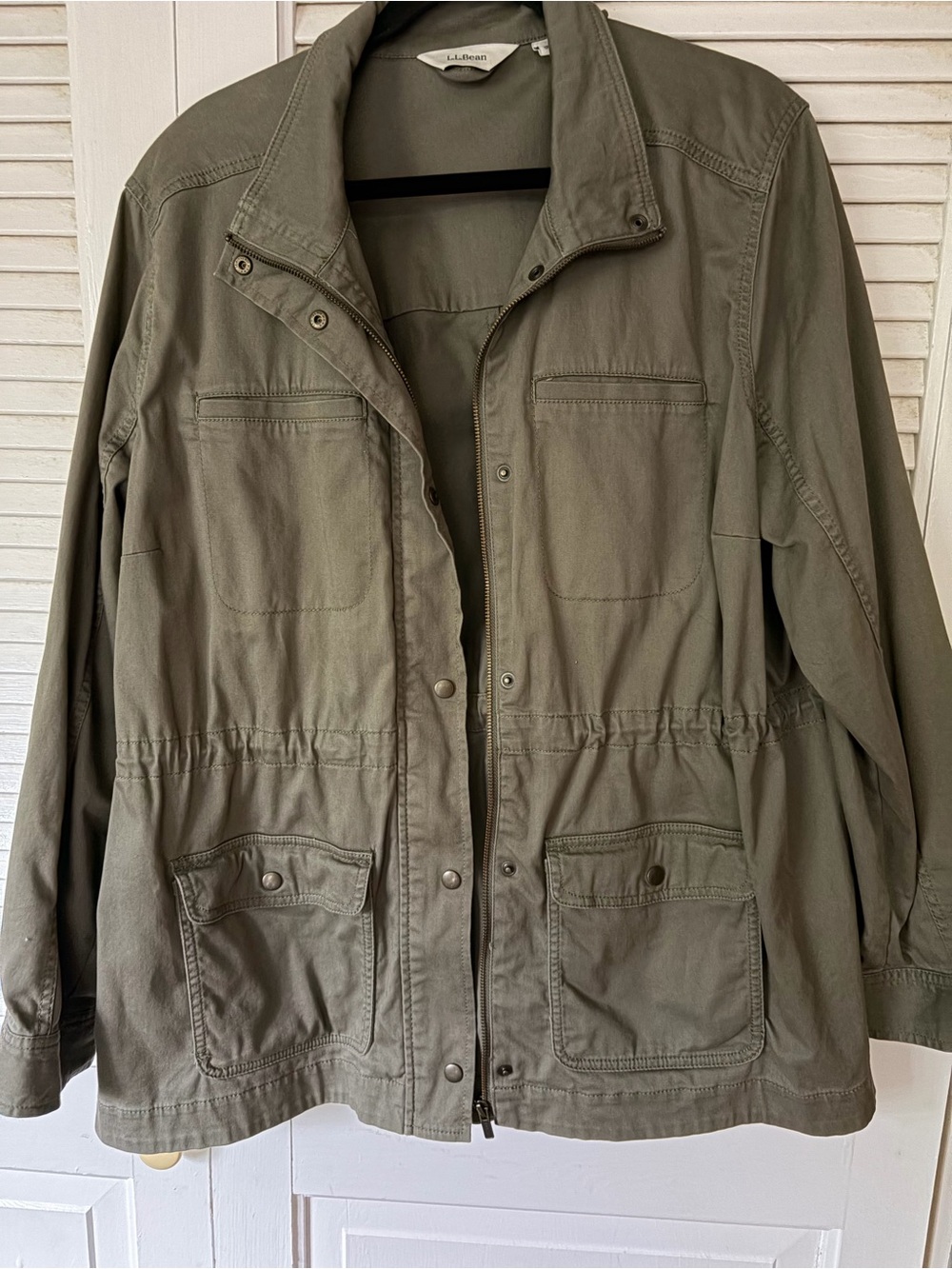 L.L. Bean Olive Green Utility Field Jacket - Women's